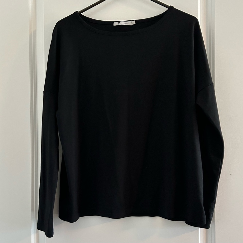 ⤵️ T ALEXANDER WANG • Black Long Sleeve Top • X SMALL •